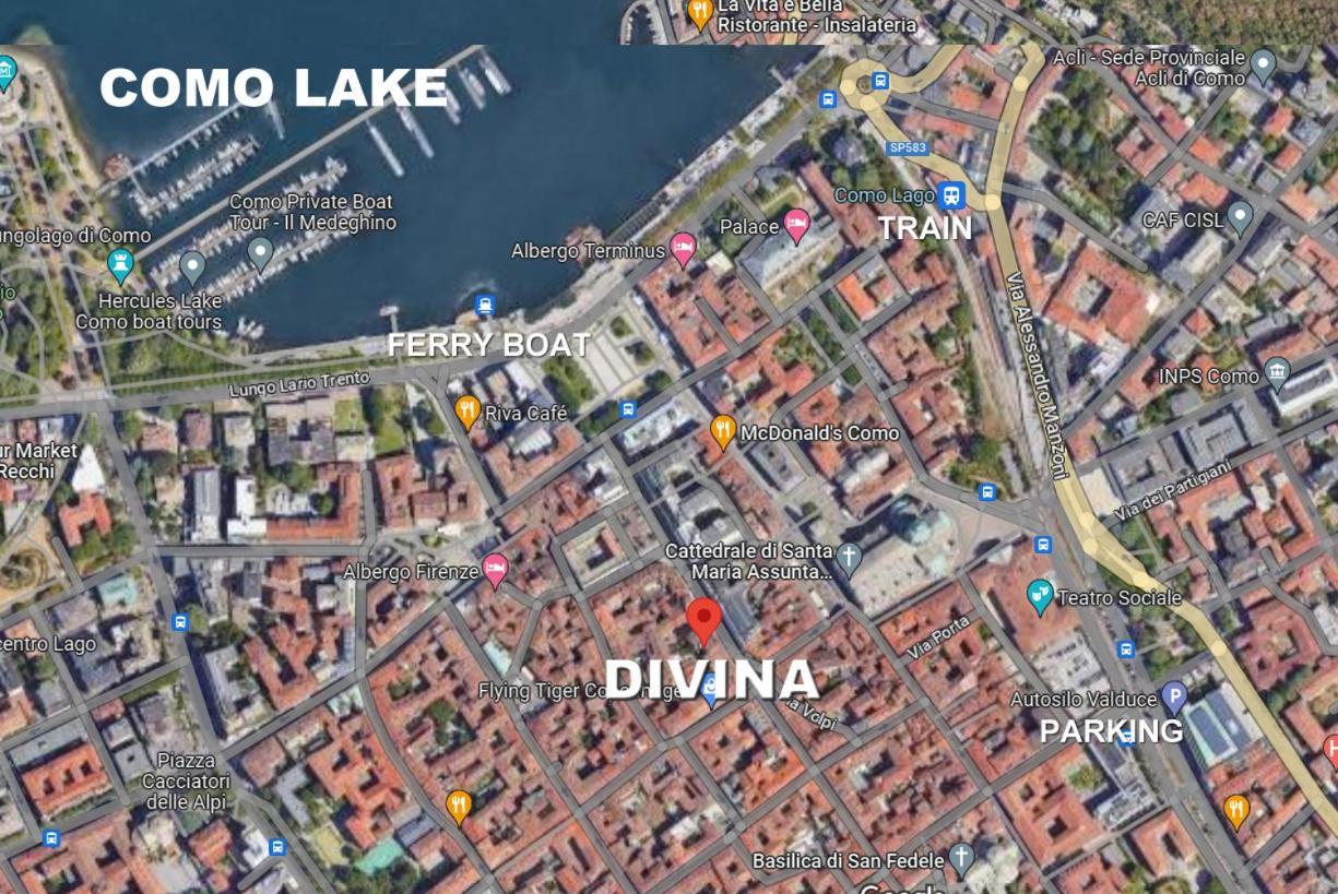 Divina Luxury Apartment With Jacuzzi Near The Lake Como Bagian luar foto